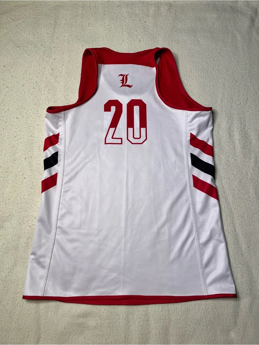 Adidas NCAA Louisville Cardinals Reversible Basketball Practice Jersey Mens L